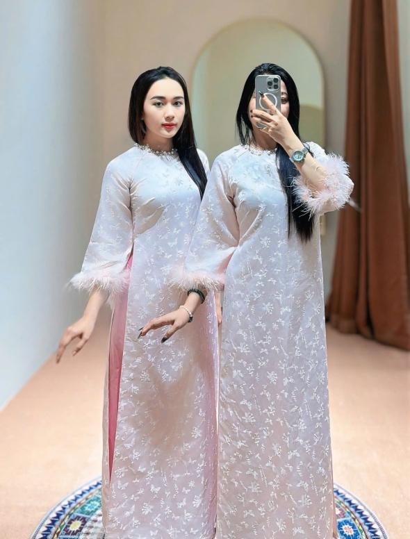 ÁO DÀI BÊ LỄ 22
