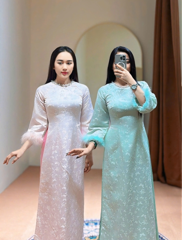 ÁO DÀI BÊ LỄ 20