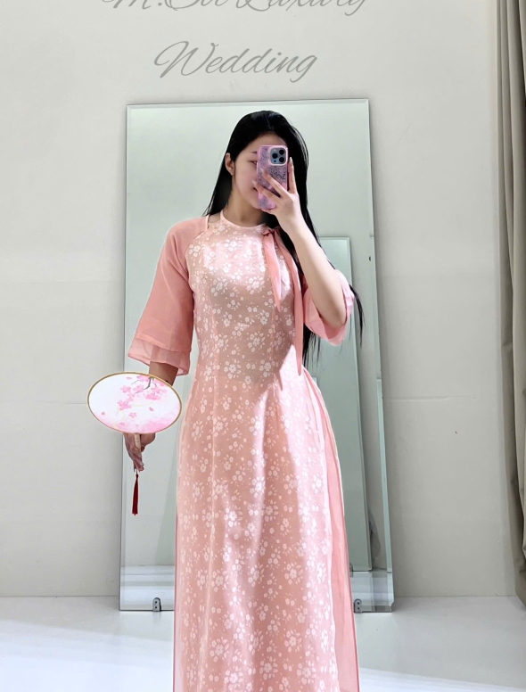 ÁO DÀI BÊ LỄ 18