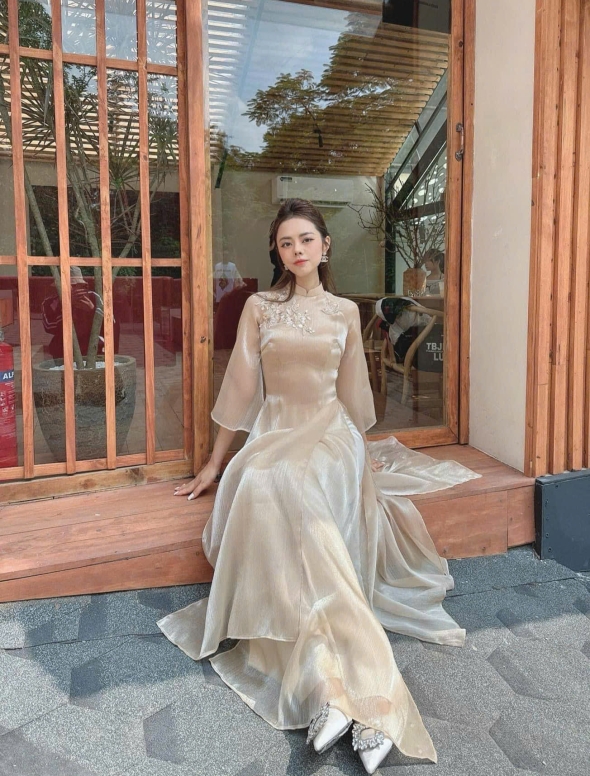 ÁO DÀI BÊ LỄ 09