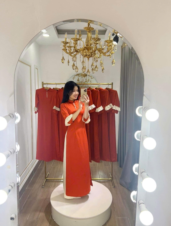 ÁO DÀI BÊ LỄ 05