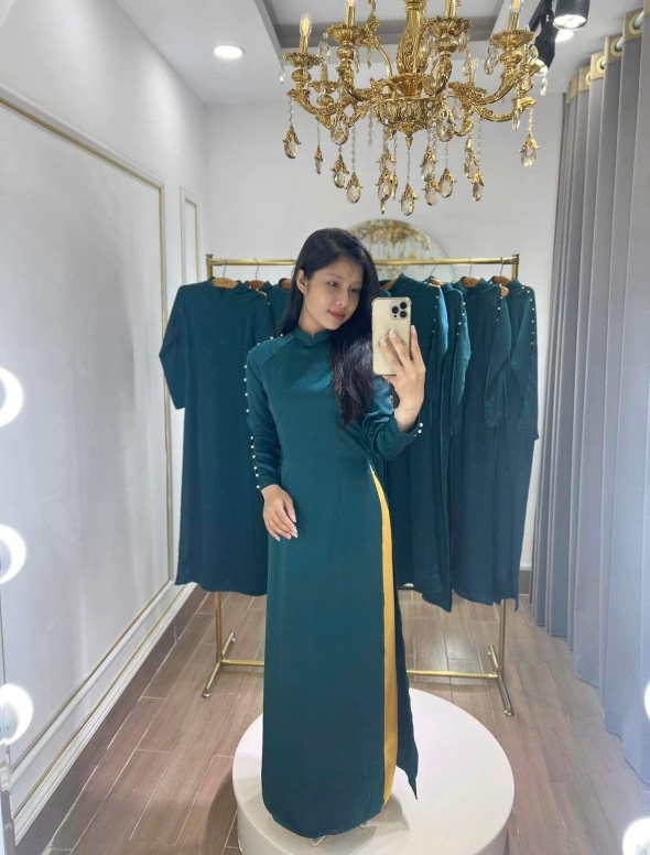 ÁO DÀI BÊ LỄ 04