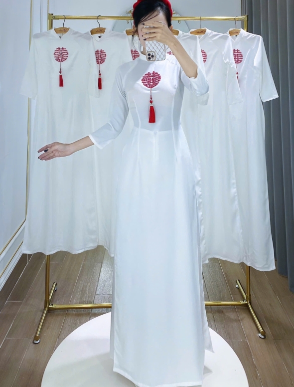 ÁO DÀI BÊ LỄ 03