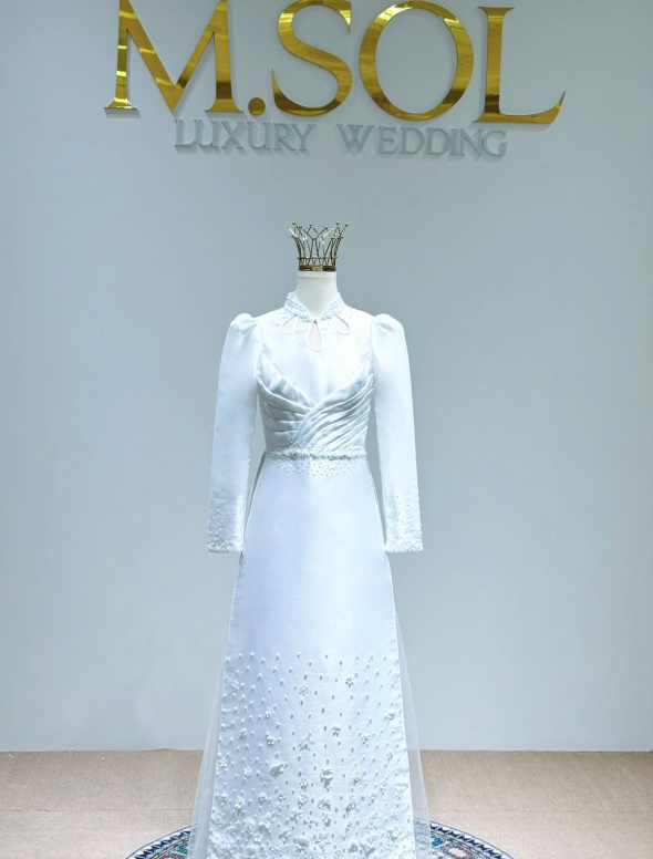 ÁO DÀI CÔ DÂU AD 43