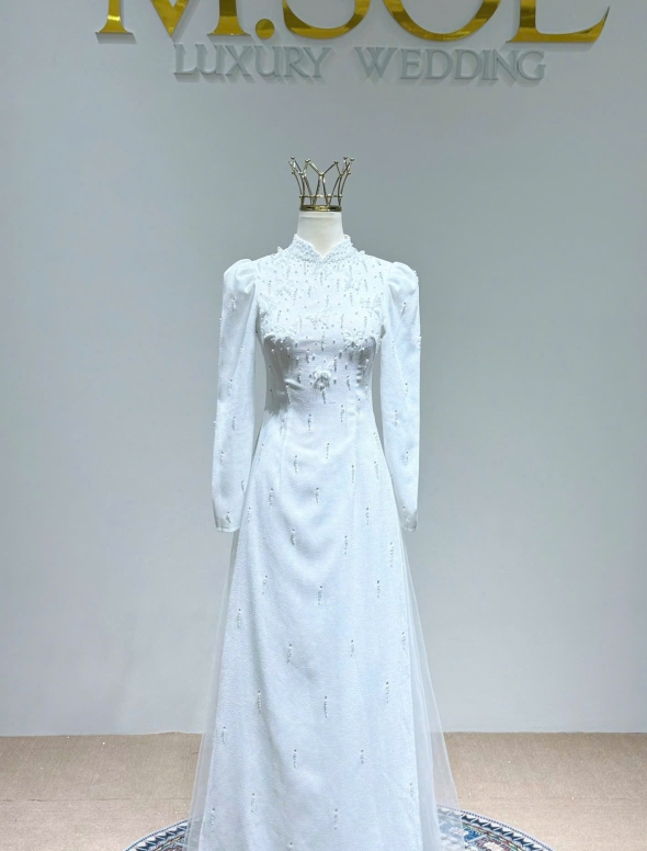 ÁO DÀI CÔ DÂU AD 40