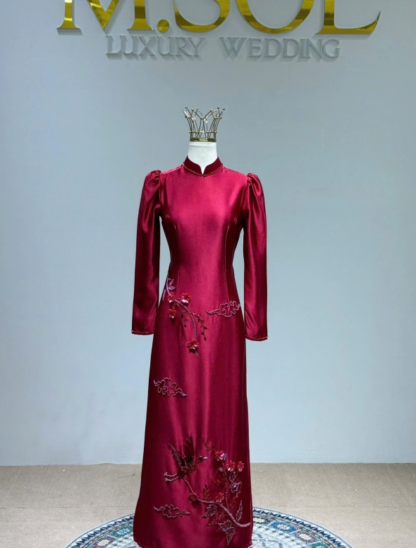 ÁO DÀI CÔ DÂU AD 20