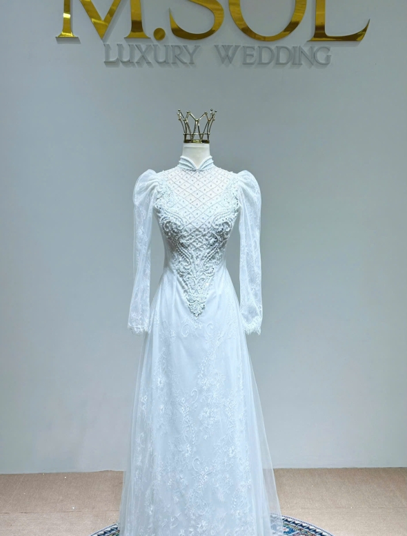 ÁO DÀI CÔ DÂU AD 41