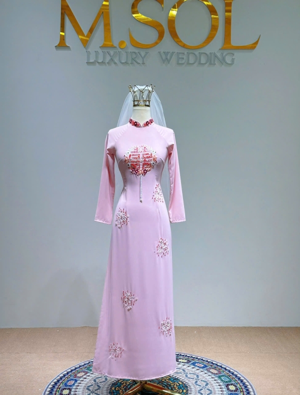 ÁO DÀI CÔ DÂU AD 71