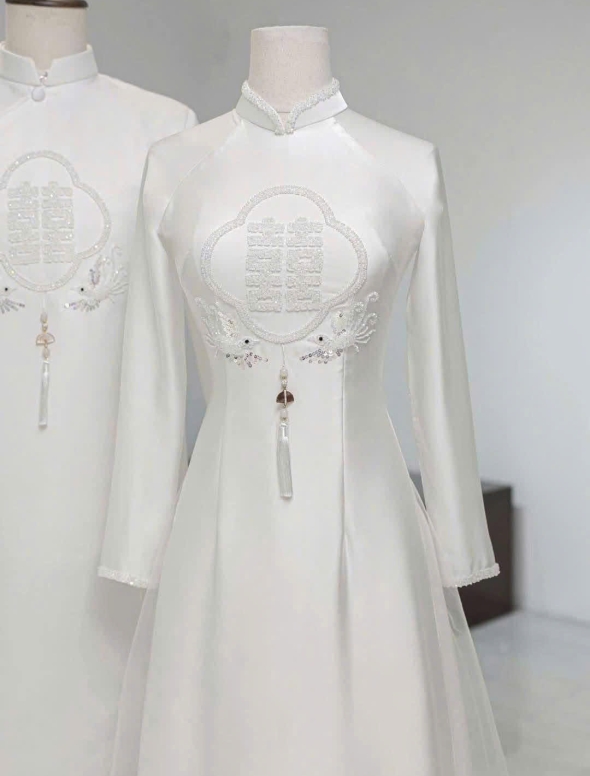 ÁO DÀI CÔ DÂU AD 11