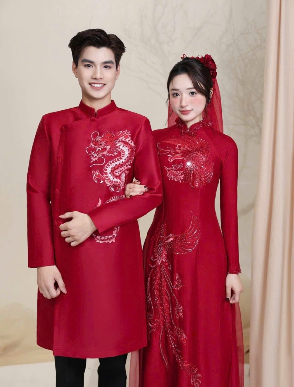 ÁO DÀI CÔ DÂU AD 06