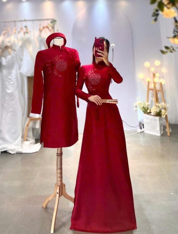 ÁO DÀI CÔ DÂU AD 35