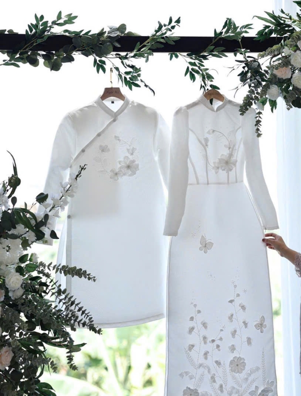 ÁO DÀI CÔ DÂU AD 16