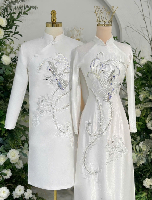 ÁO DÀI CÔ DÂU AD 53