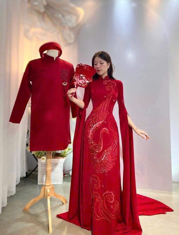 ÁO DÀI CÔ DÂU AD 36