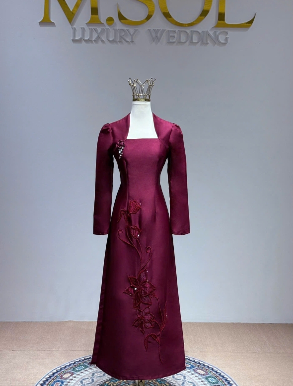 ÁO DÀI CÔ DÂU AD 60