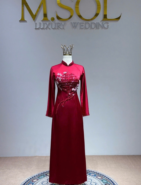 ÁO DÀI CÔ DÂU AD 59