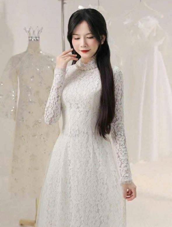 ÁO DÀI CÔ DÂU AD 37