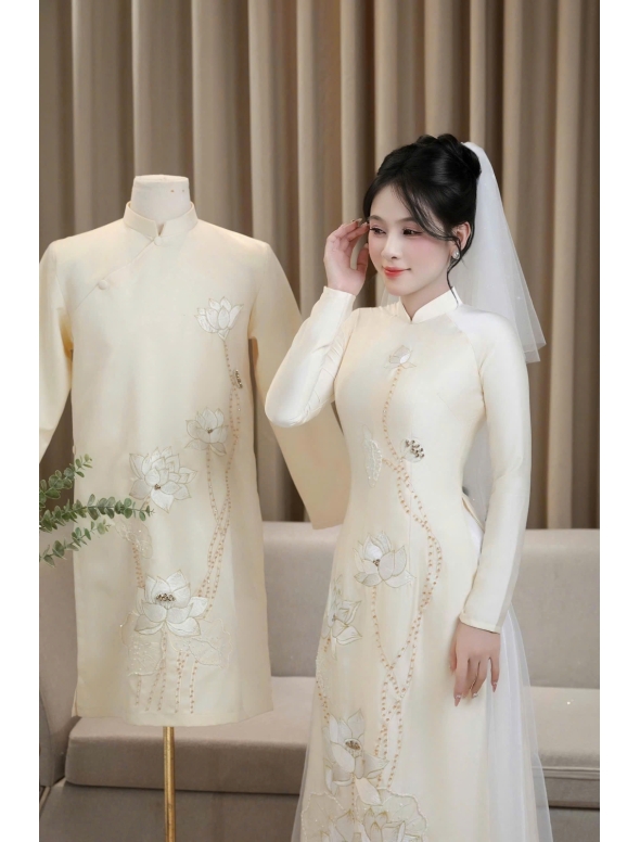 ÁO DÀI CÔ DÂU  AD 86
