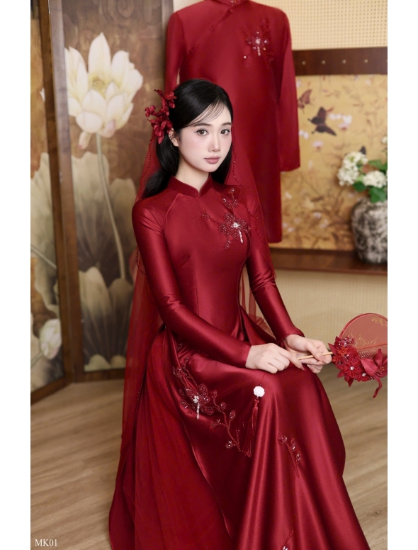 ÁO DÀI CÔ DÂU  AD 78