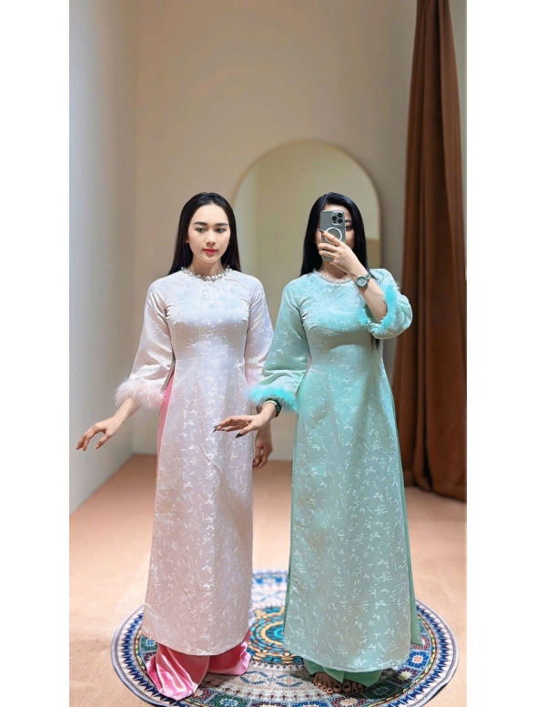 ÁO DÀI BÊ LỄ 20