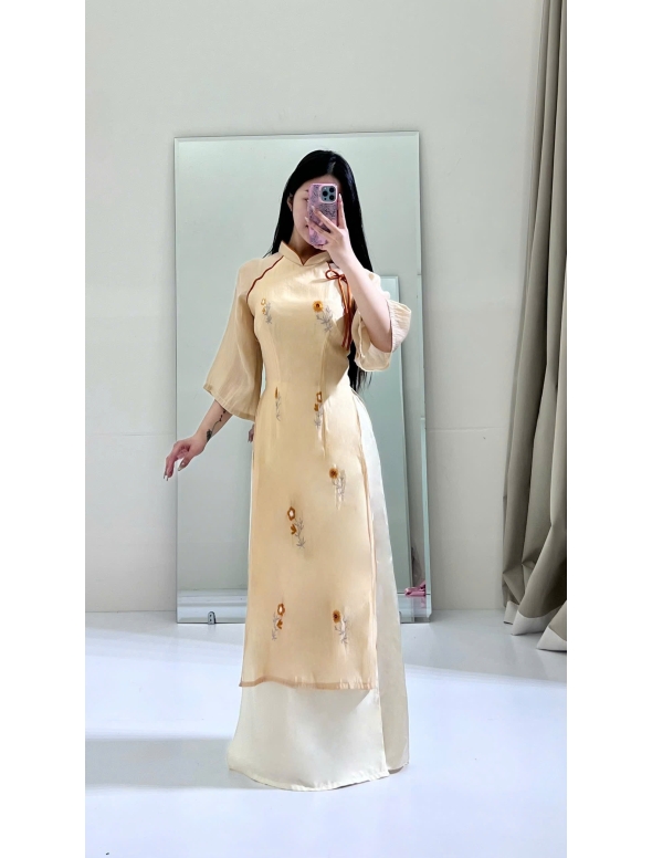 ÁO DÀI BÊ LỄ 15