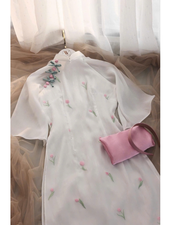 ÁO DÀI BÊ LỄ 14