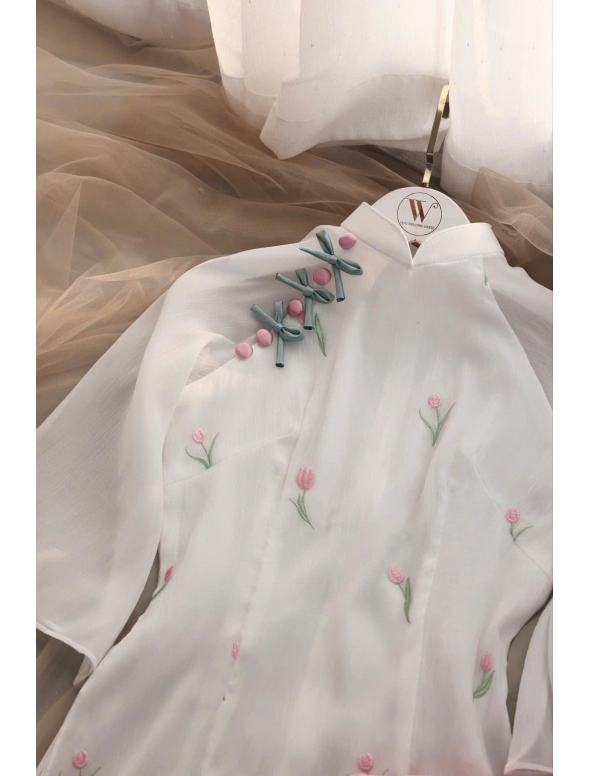 ÁO DÀI BÊ LỄ 14