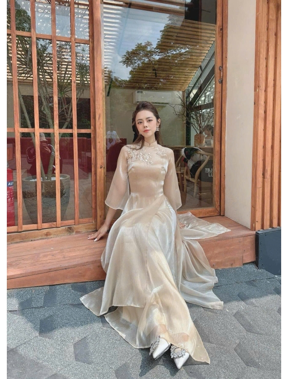 ÁO DÀI BÊ LỄ 09