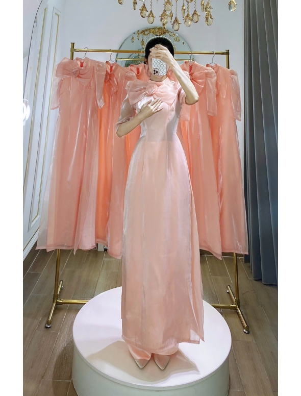 ÁO DÀI BÊ LỄ 08