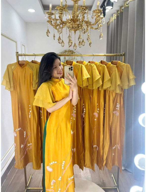ÁO DÀI BÊ LỄ 06