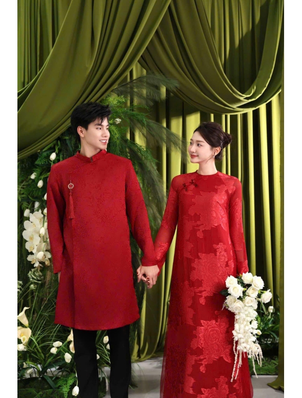 ÁO DÀI CÔ DÂU AD 05