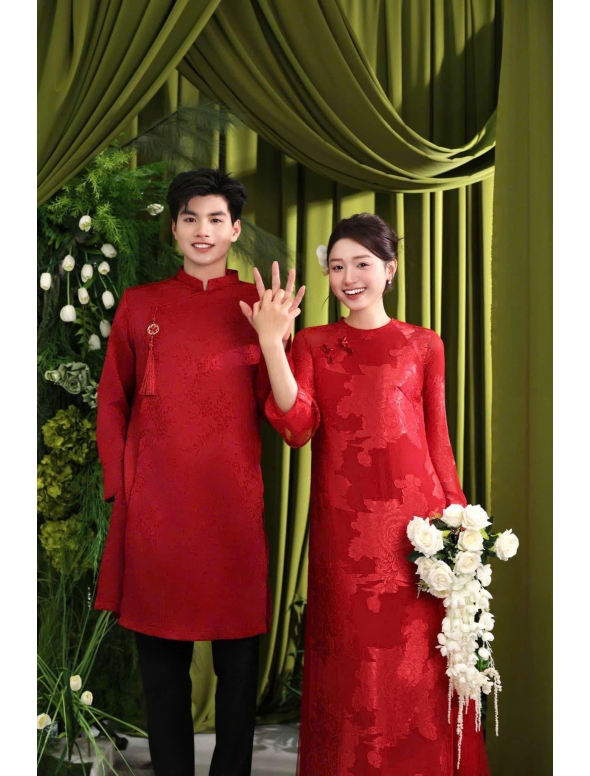 ÁO DÀI CÔ DÂU AD 05