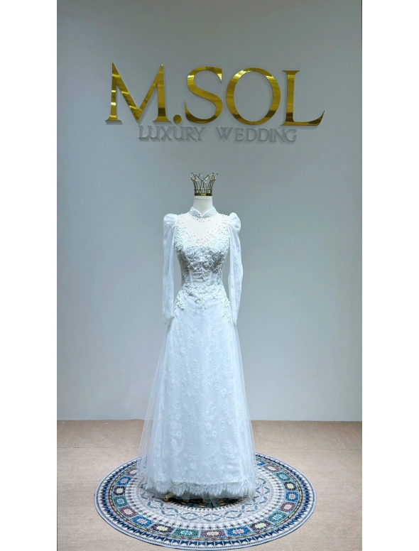 ÁO DÀI CÔ DÂU AD 42