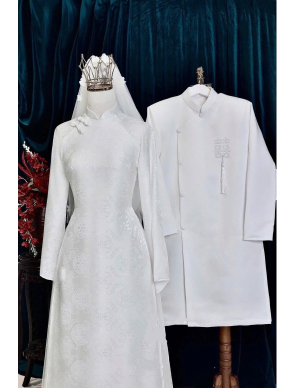 ÁO DÀI CÔ DÂU AD 08