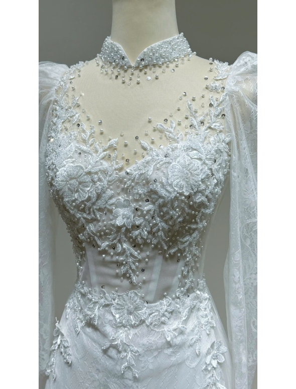 ÁO DÀI CÔ DÂU AD 15