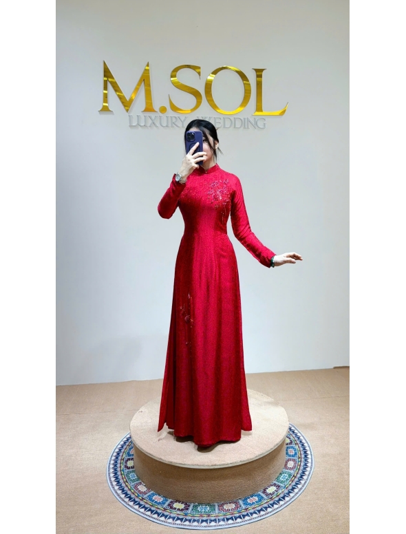 ÁO DÀI CÔ DÂU AD 66