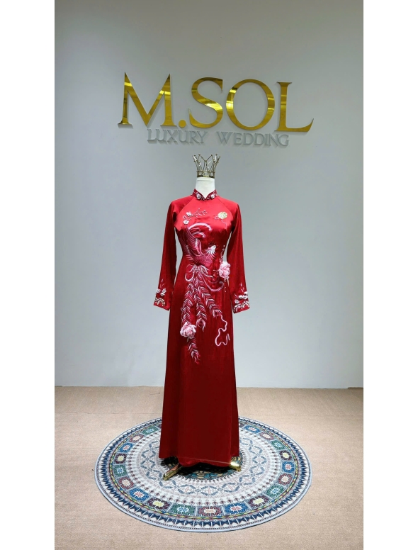 ÁO DÀI CÔ DÂU AD 68