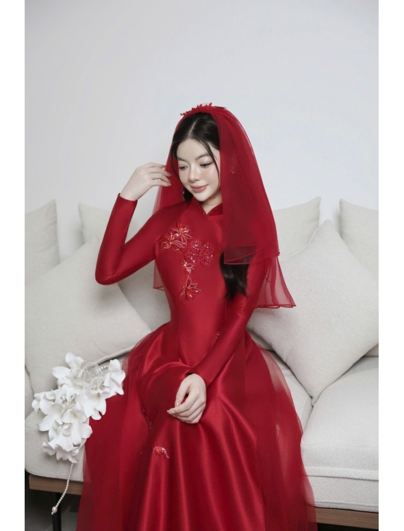 ÁO DÀI CÔ DÂU AD 63