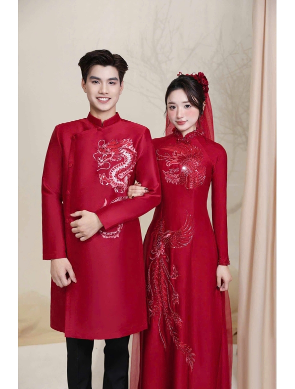 ÁO DÀI CÔ DÂU AD 06