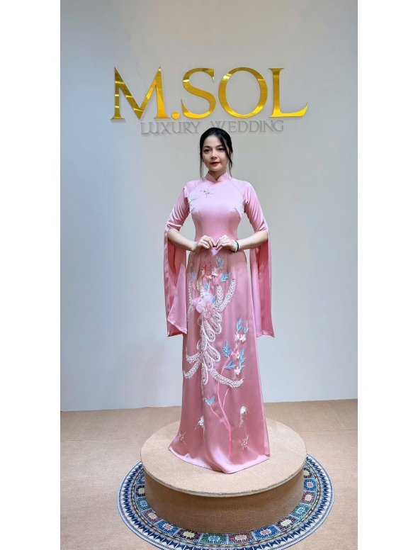 ÁO DÀI CÔ DÂU AD 18