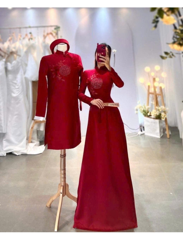 ÁO DÀI CÔ DÂU AD 35