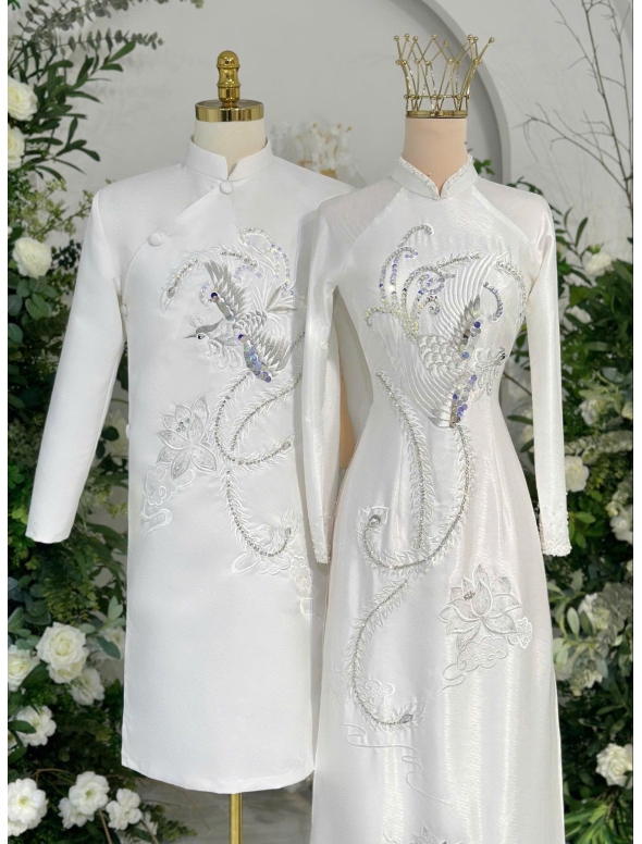 ÁO DÀI CÔ DÂU AD 53