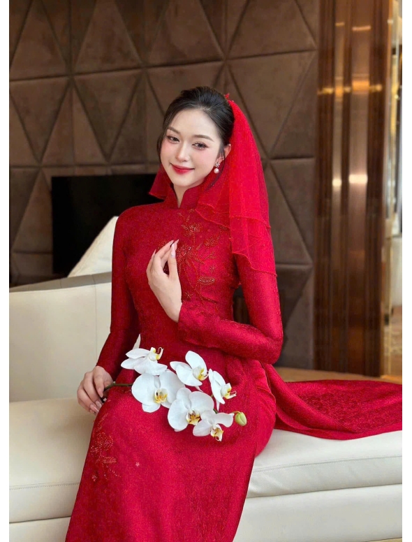 ÁO DÀI CÔ DÂU AD 65