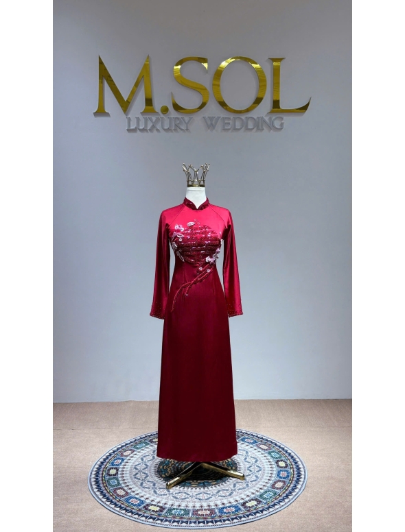 ÁO DÀI CÔ DÂU AD 59