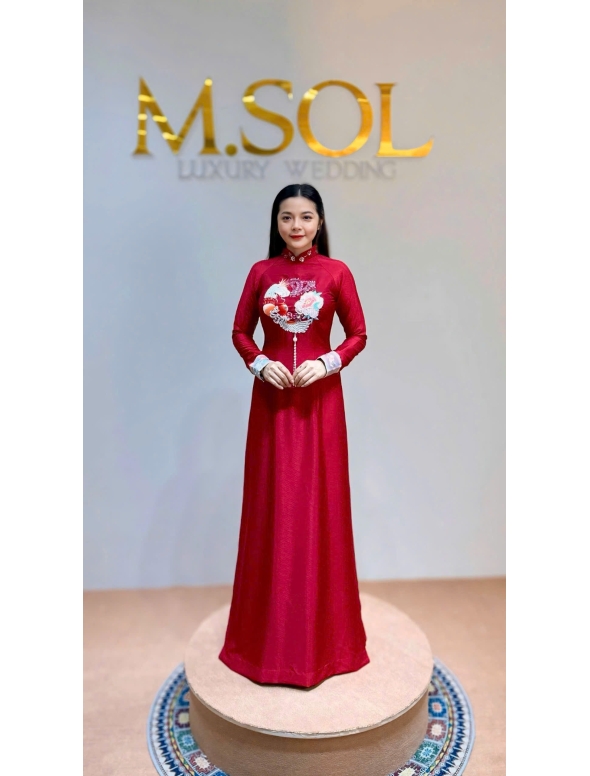 ÁO DÀI CÔ DÂU AD 22