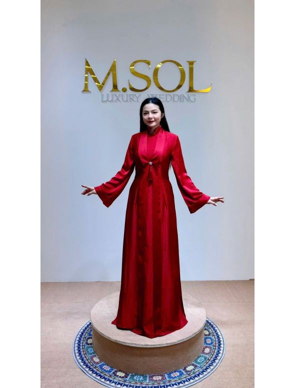 ÁO DÀI CÔ DÂU AD 17