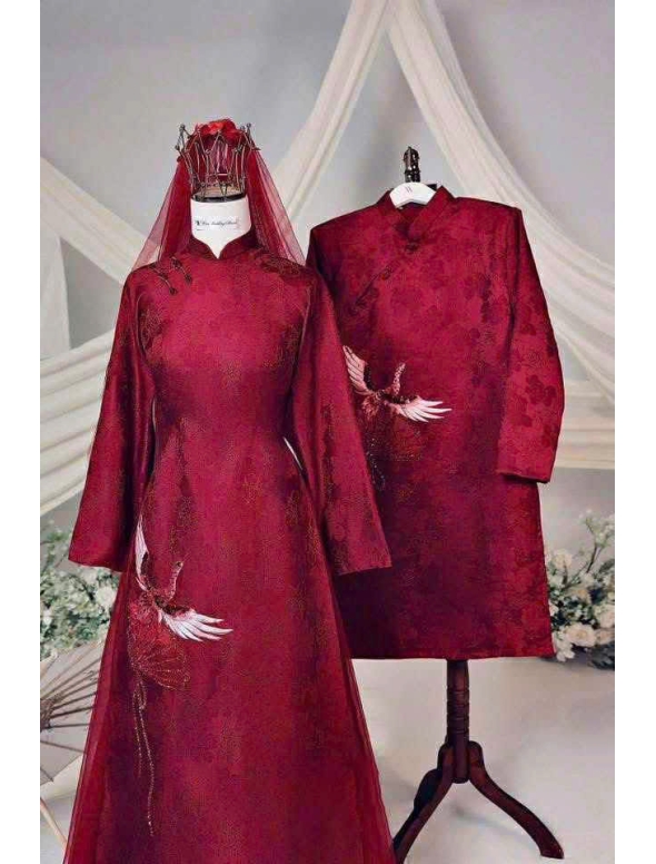 ÁO DÀI CÔ DÂU AD 47