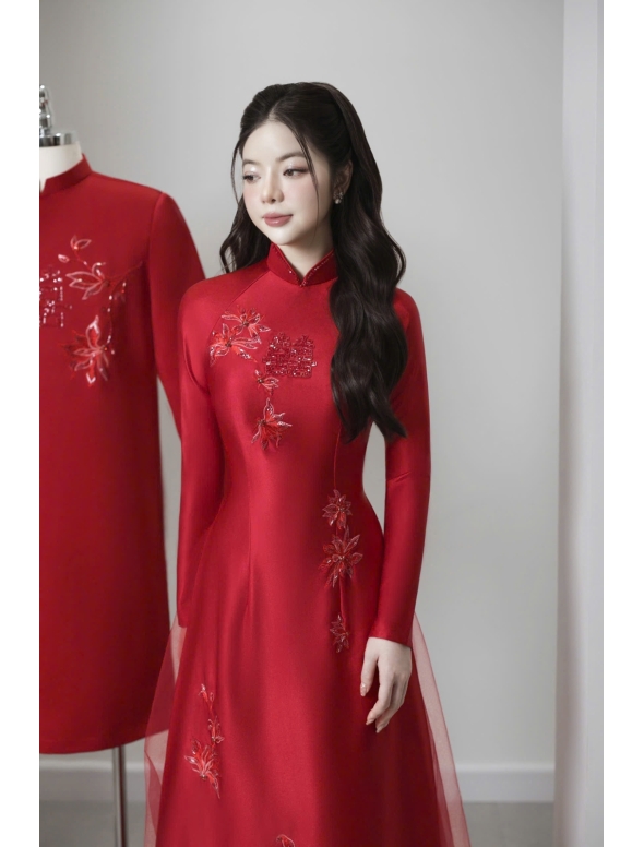 ÁO DÀI CÔ DÂU AD 63