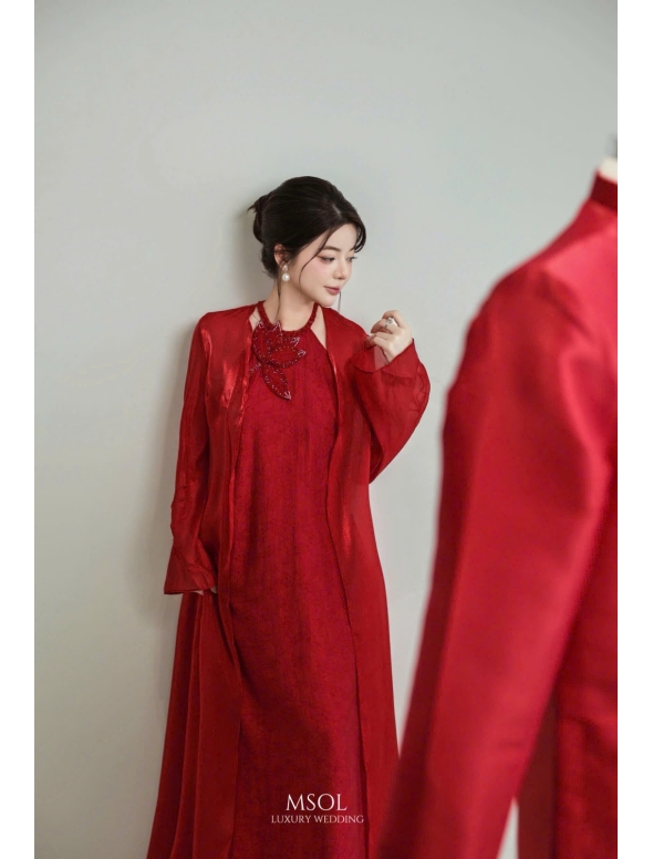 ÁO DÀI CÔ DÂU AD 72