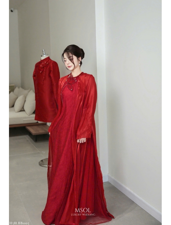 ÁO DÀI CÔ DÂU AD 72